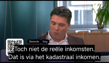 Van Quickenborne over belasting op huurinkomsten.