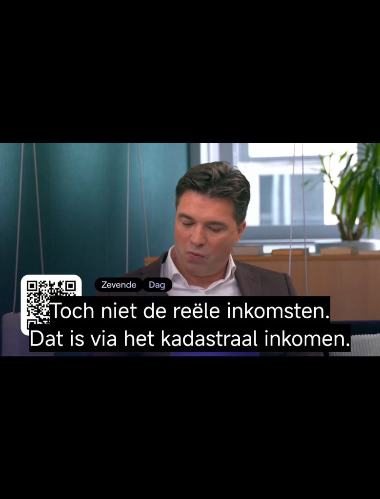 Van Quickenborne over belasting op huurinkomsten.