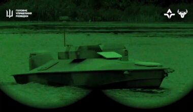 Freedom of Russia Legion and Ferrata Attacked a Russian Drilling Platform With Katran Drone