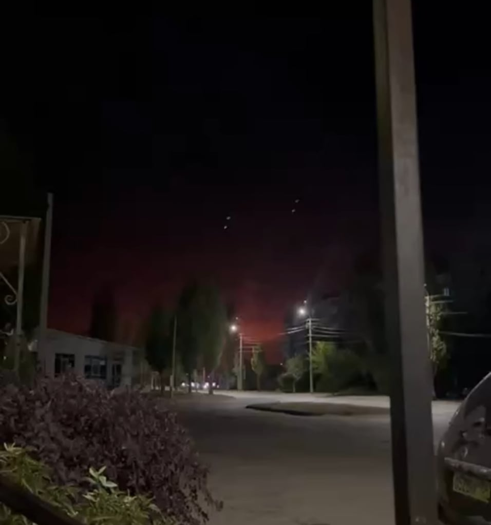 According to the russian reports, the Kotovo Gas Distribution Station is on fire in the Volgograd region. 09.10.2025