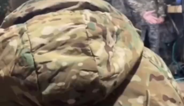 At a checkpoint in the occupied part of Zaporizhzhia region, some Russians held a concert, when a Ukrainian FPV hit [Sept 30th 2025]