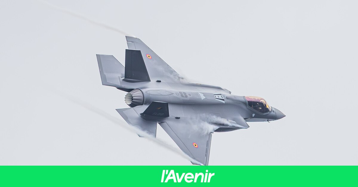 Le quatrième F-35 est arrivé en Belgique à la base de Florennes: "Le premier groupe de quatre F-35 belges est désormais au complet"