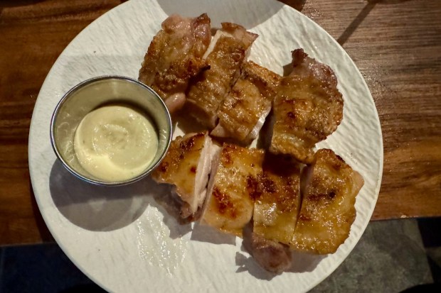 Chicken thigh, Santa Ana. (Photo by Brock Keeling, Orange County Register/SCNG)