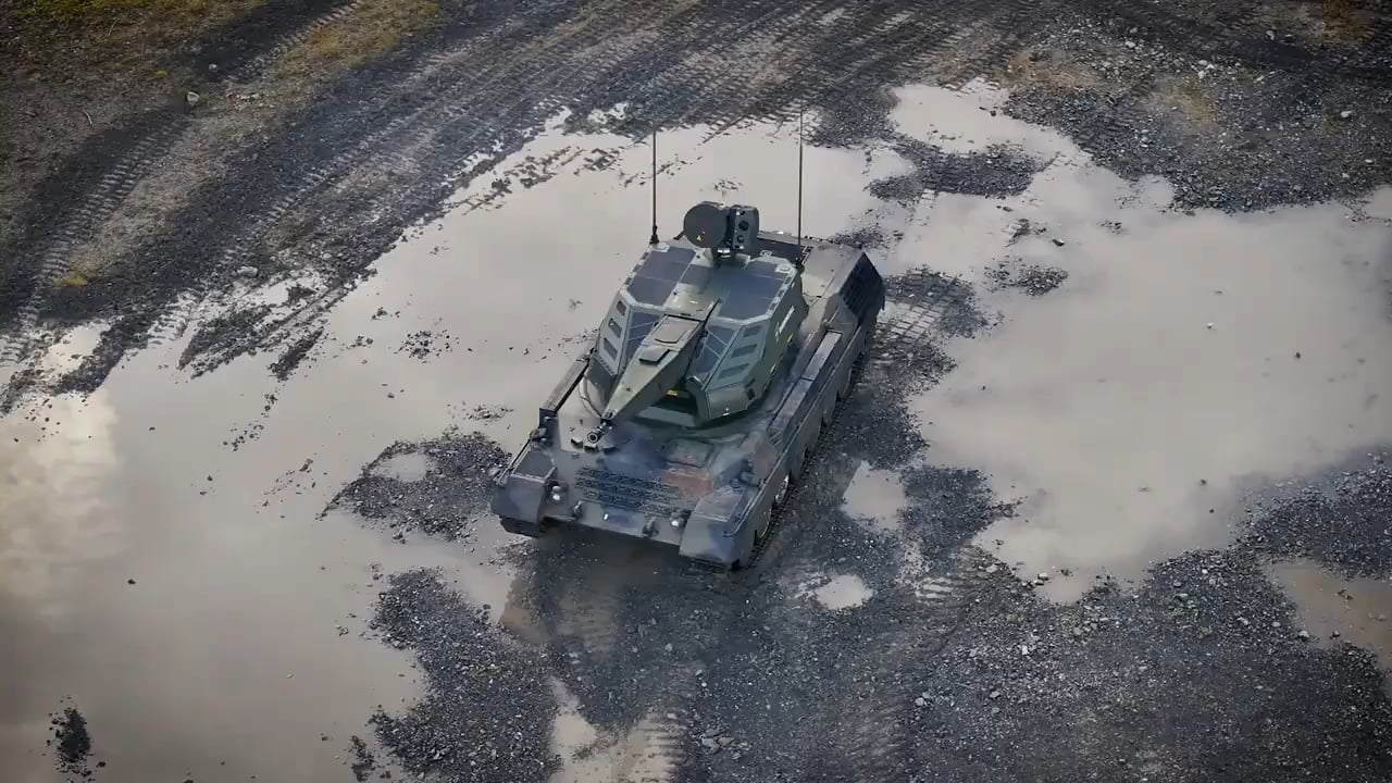 Rheinmetall will deliver Leopard 1-based Skyranger 35 air defence systems to Ukraine. The order worth a three-digit million Euro figure is financed by an unnamed EU country using frozen Russian assets.