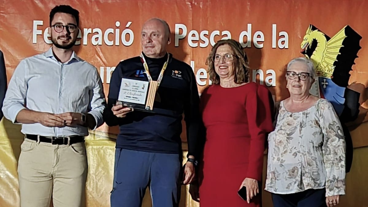 El pescador altoaragonés Fernando Zaragoza, bronce en el Campeonato de España de señuelos artificiales | Radio Huesca
