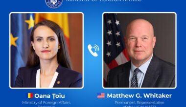 Prima discuție România - SUA după anunțul reducerii trupelor americane în țara noastră: Oana Țoiu a discutat la telefon cu ambasadorul SUA la NATO