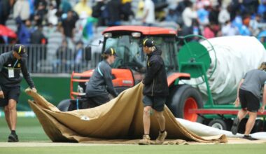 Play to restart at 2 pm IST, match reduced to 26 overs per side – Firstpost