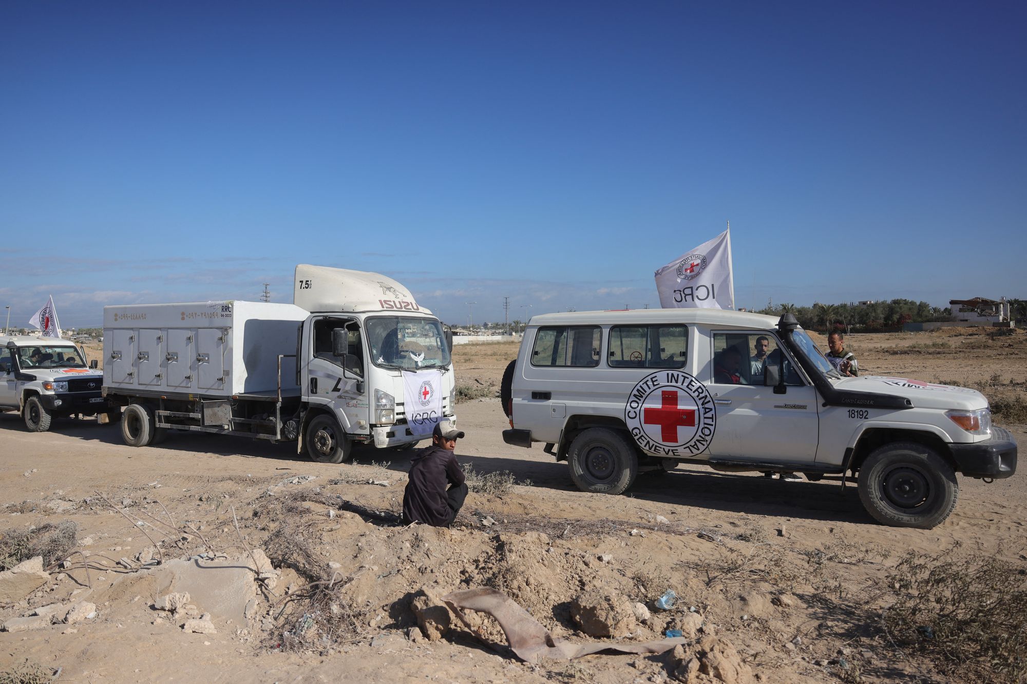 The bodies of Palestinians were returned to Gaza this week