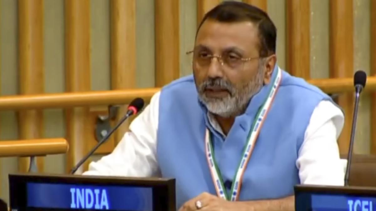 At UNGA, Nishikant Dubey slams Pakistan over child rights violations
