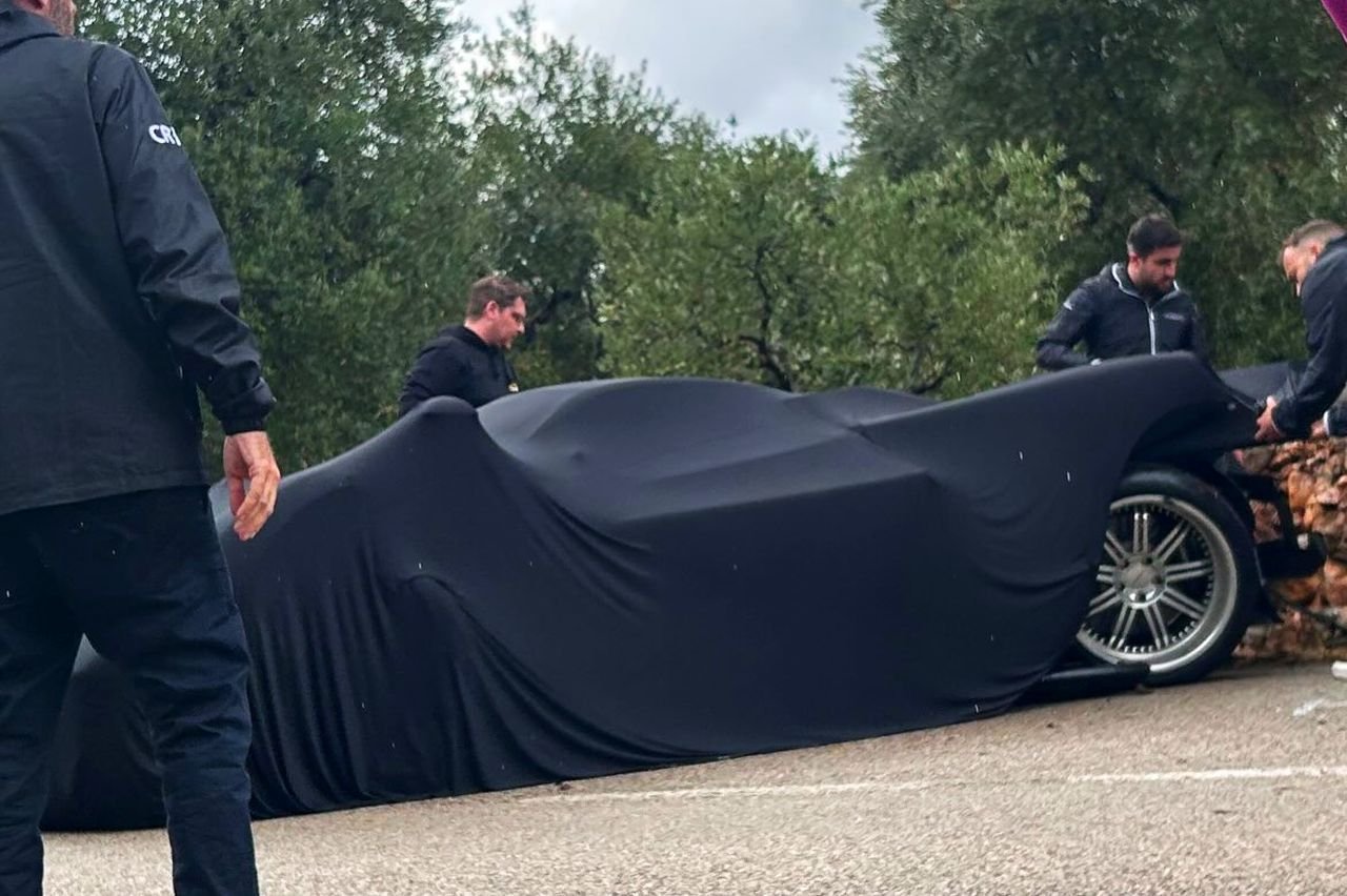 Pagani Zonda F-crash-Italy-2025 Raduno-3