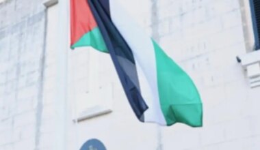 Malta raises Palestinian flag following formal recognition of statehood