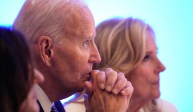 Biden warns of 'dark days' for America as he urges Americans to 'resist' Trump