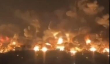 Crimea video shows explosion ripping through critical Russian fuel hub