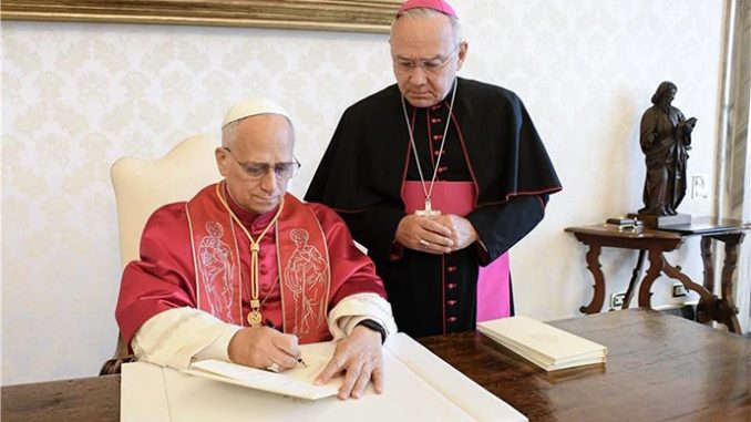 Pope Leo Dilexi te cna