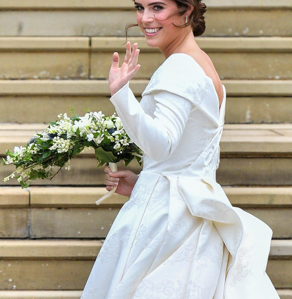 A Closer Look At Princess Eugenie’s Rule-Breaking Wedding Dress