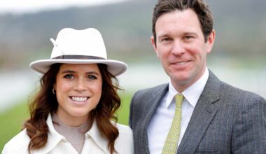 Princess Eugenie Wears Jacket with Married Title in Wedding Anniversary Photo