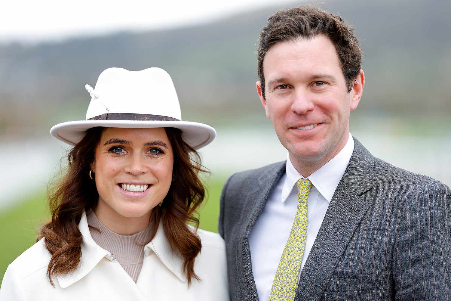 Princess Eugenie Wears Jacket with Married Title in Wedding Anniversary Photo
