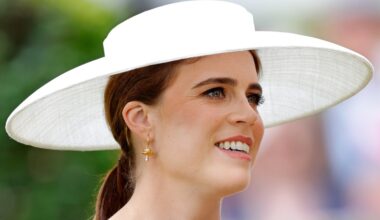 Princess Eugenie Marks Her Anniversary & Jacket Steals Show