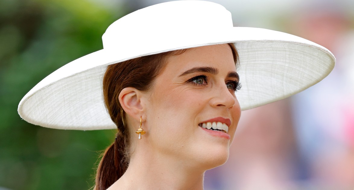 Princess Eugenie Marks Her Anniversary & Jacket Steals Show