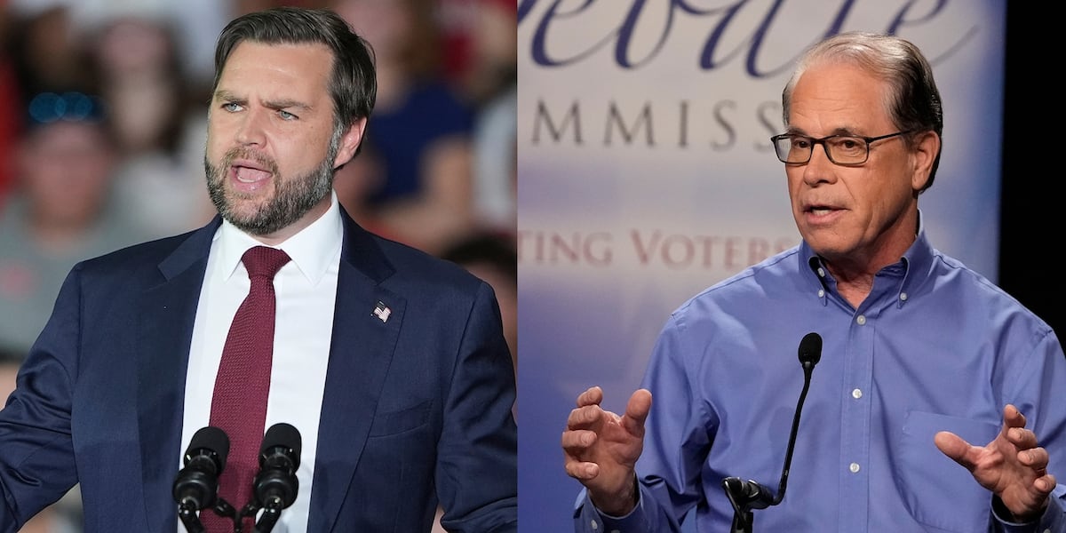 Indiana Gov. Mike Braun meets with VP JD Vance to discuss redistricting