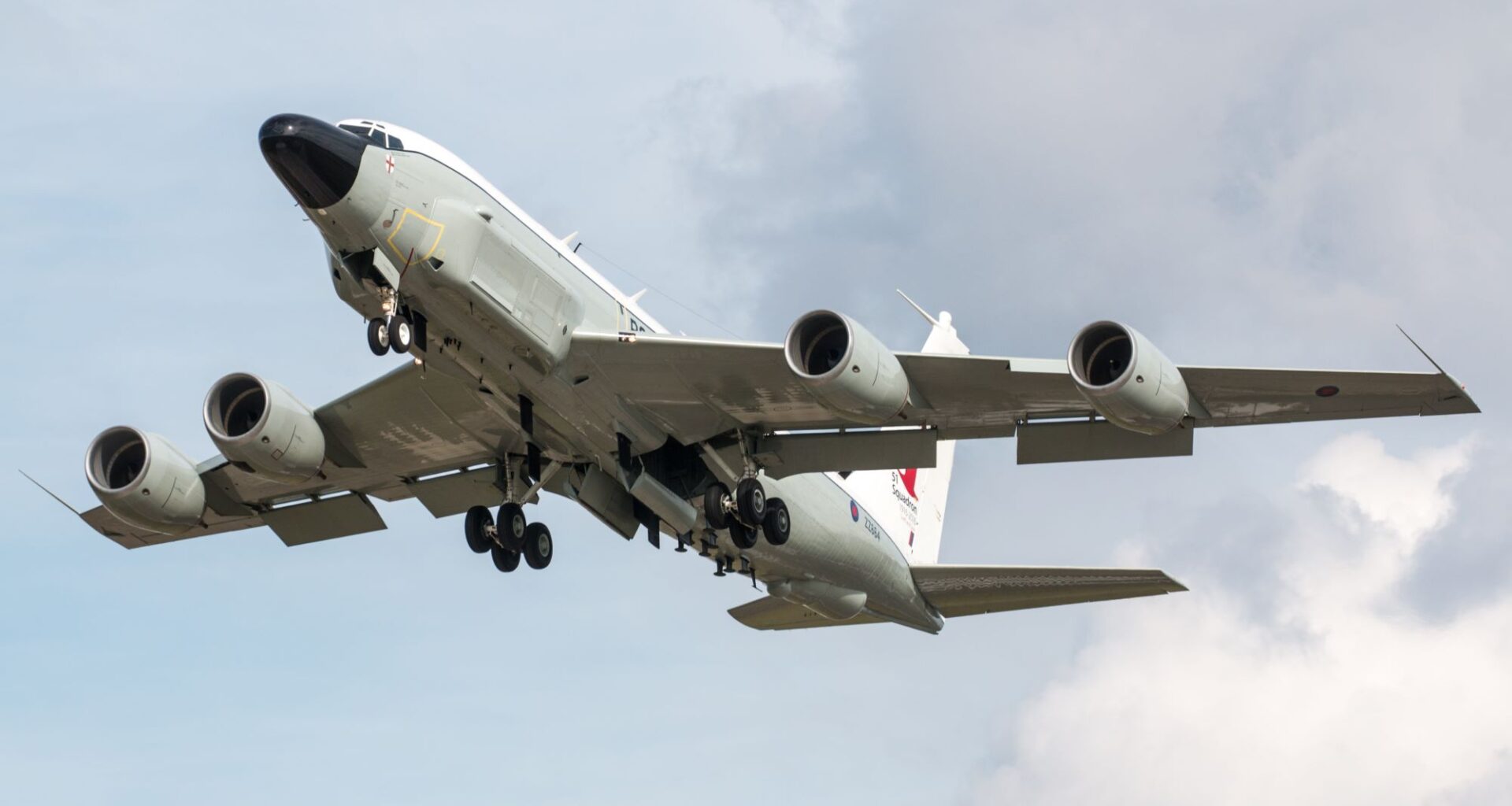RAF RC-135W and P-8A Fly 10,000 Mile Patrol Along the NATO’s Eastern Flank