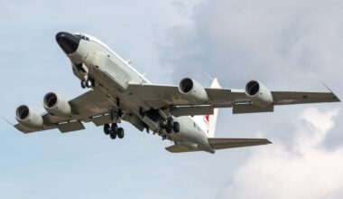 RAF RC-135W and P-8A Fly 10,000 Mile Patrol Along the NATO’s Eastern Flank