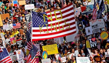 US-weite Proteste gegen Trump: Sieben Millionen Menschen auf der Straße