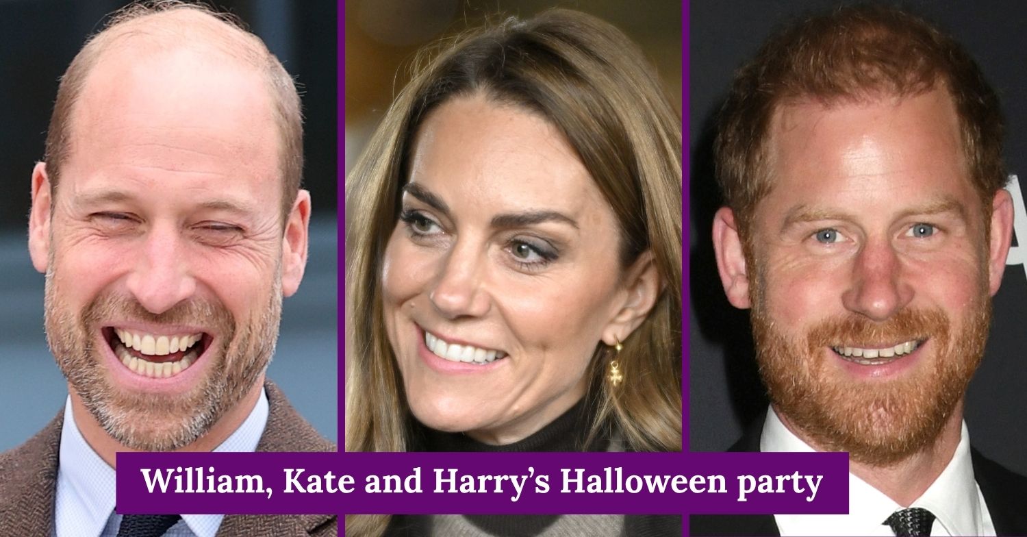 Prince William and Kate Middleton's 'spooky' Halloween bash with Harry at Balmoral