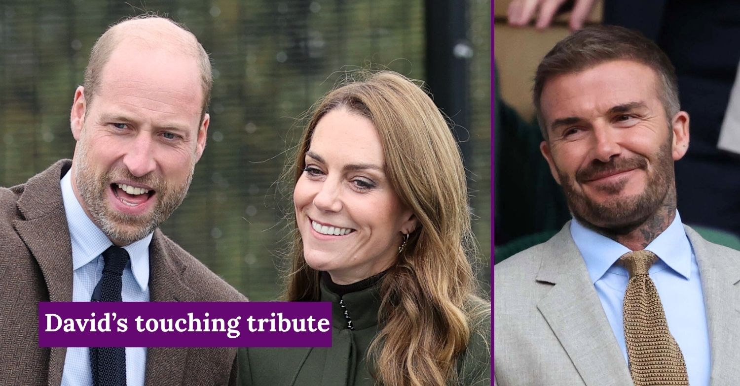 David Beckham honours Prince William and Kate Middleton with beautiful gesture at his home