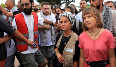 UD: Israel måste omedelbart ge aktivisterna rent vatten