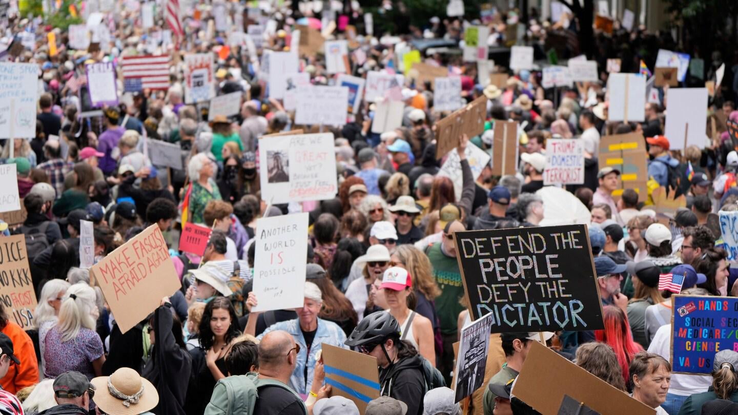 'No Kings' protests against Trump planned nationwide, in what the GOP calls 'hate America' rallies