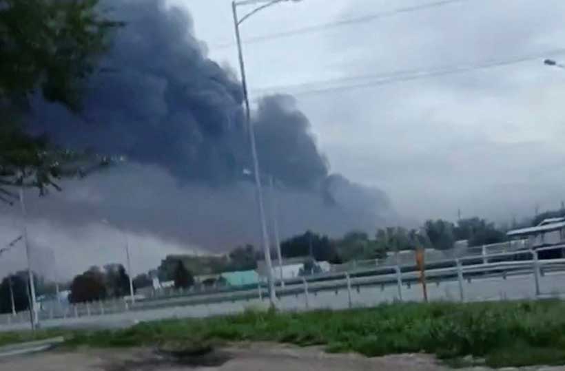 Drone Attack on Russian Gas Plant Forces Cut to Kazakh Oil Production
