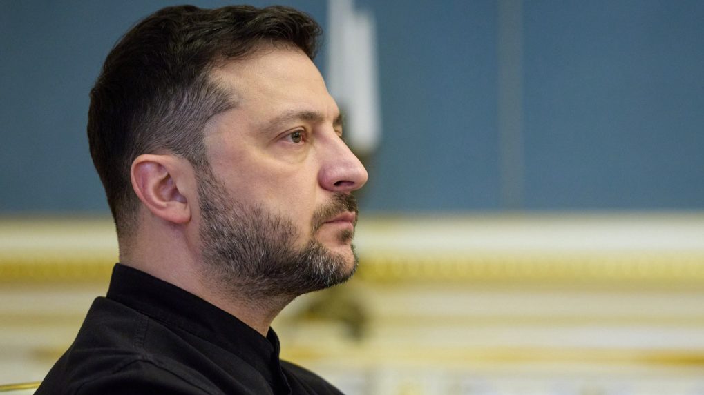 Ukrajinský prezident Volodymyr Zelenskyj.