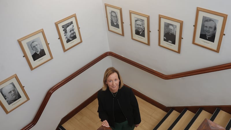‘In some ways I see myself as the old-fashioned Irish mammy – they do what I tell them’: First woman to lead all-boys St Malachy’s College in almost two centuries discusses history and love of education 