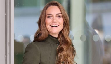 Catherine, Princess of Wales smiles as she visits the Northern Ireland Fire &amp; Rescue Service’s (NIFRS) new Learning and Development College on October 14, 2025