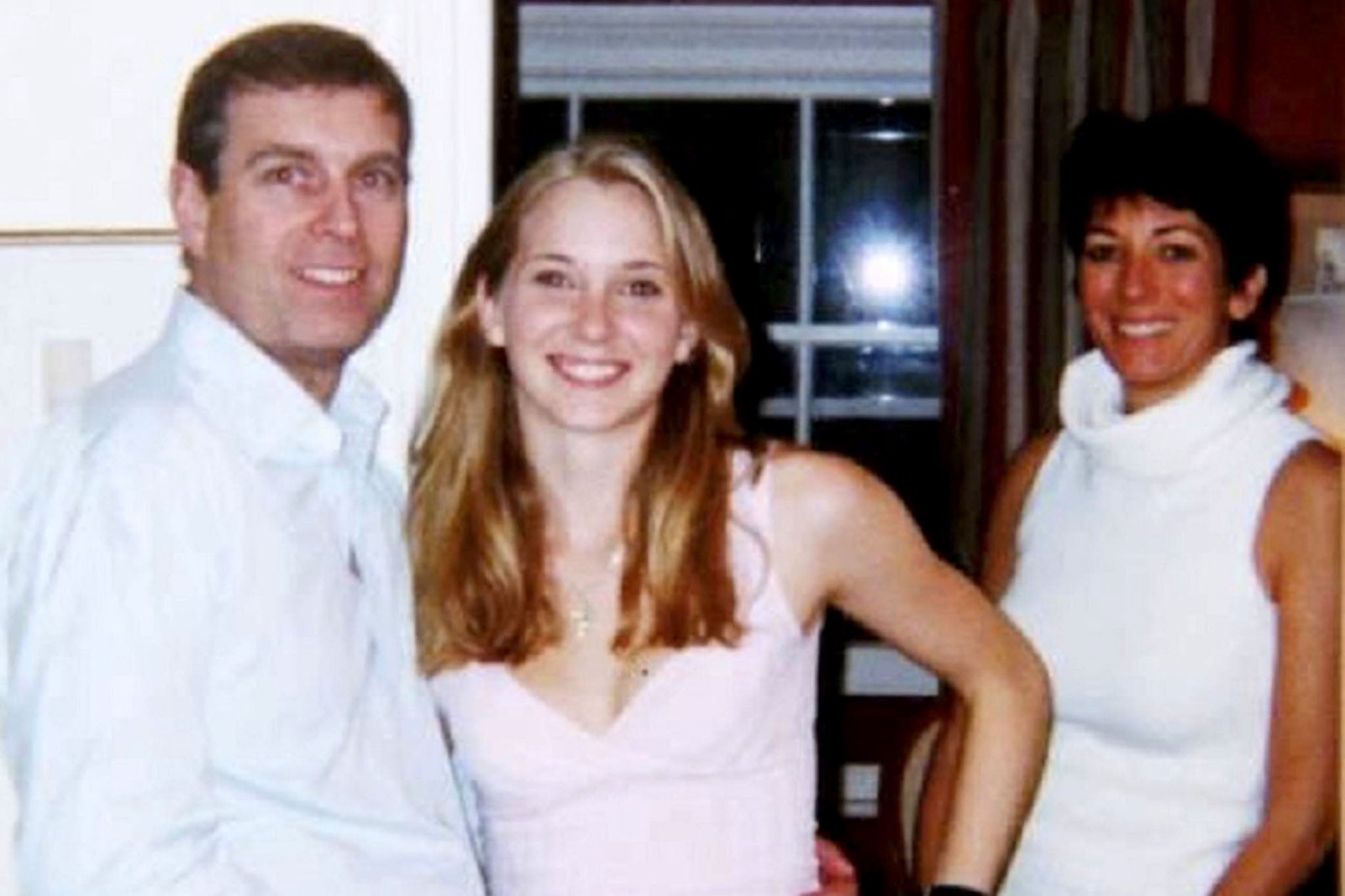 Giuffre, pictured with Prince Andrew and hislaine Maxwell