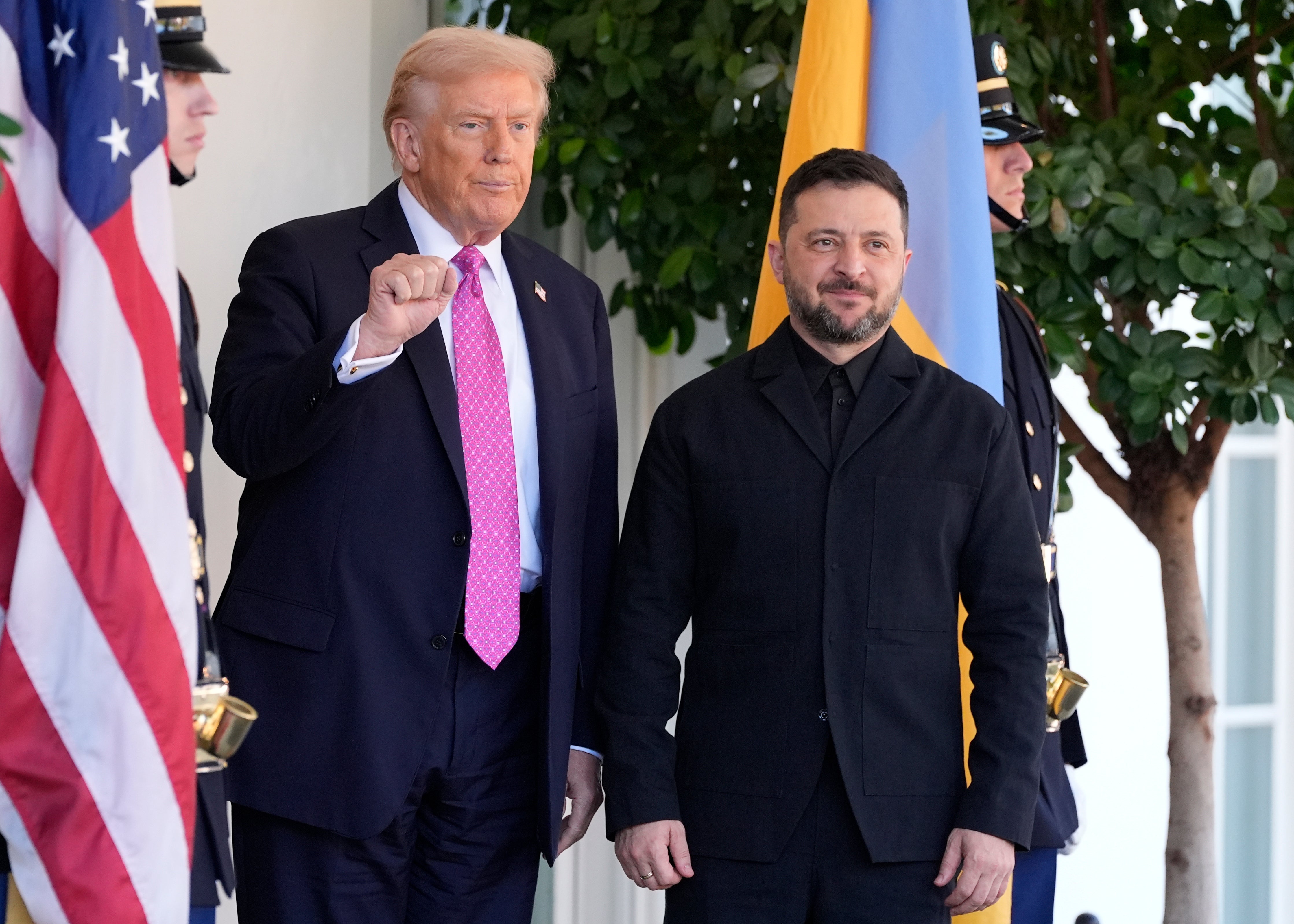 Trump and Zelensky met last Friday, with the Ukrainian president hoping to secure the agreement of the US to sell its Tomahawk cruise missiles