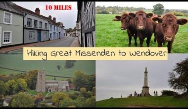 A great 10 mile countryside hike just outside of London in the Chiltern Hills - Great Missenden to Wendover :)