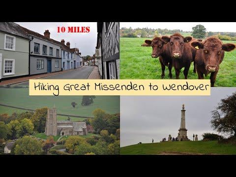 A great 10 mile countryside hike just outside of London in the Chiltern Hills - Great Missenden to Wendover :)