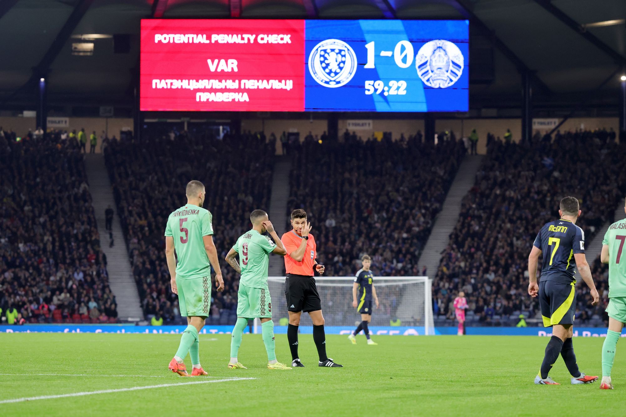 VAR thwarted Scotland before coming to their rescue up the other end