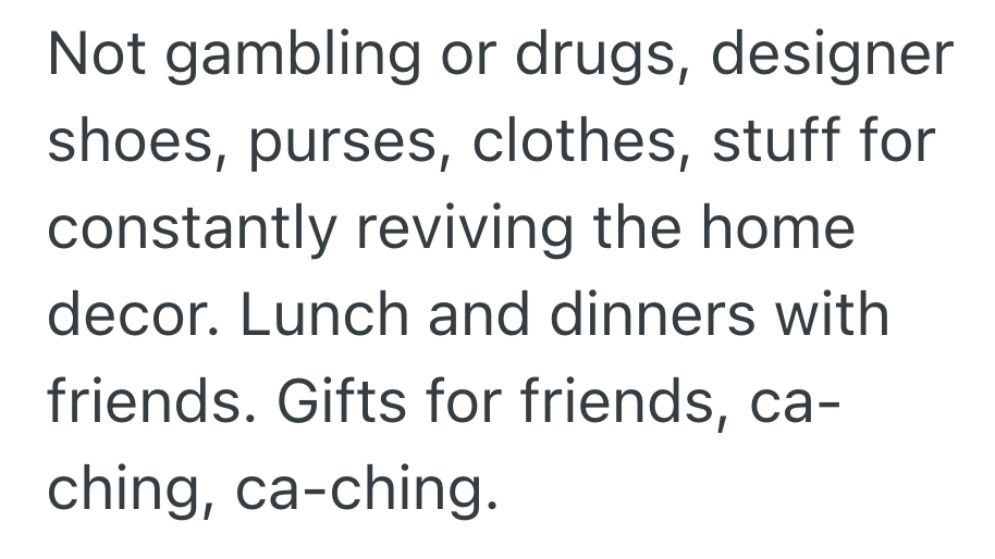 Screenshot 2025 09 30 at 10.34.38 AM Man Wants To Cut Back On Spending So He And His Wife Can Save Up For A Down Payment On A House, But His Wife Doesnt Want To Stick To A Budget
