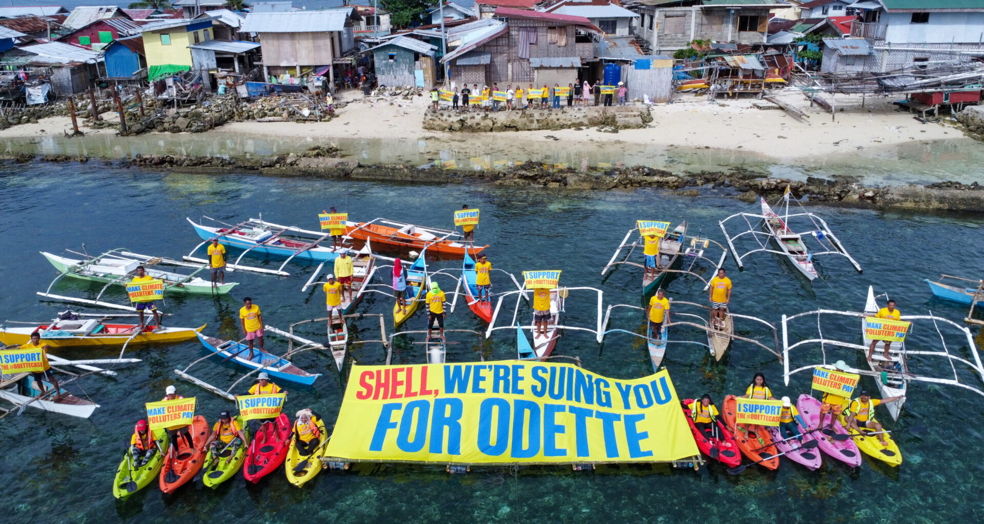 Philippines storm victims to seek damages from Shell in "unprecedented" climate claim