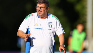 Italy Under-21 coach Silvio Baldini (@azzurri)