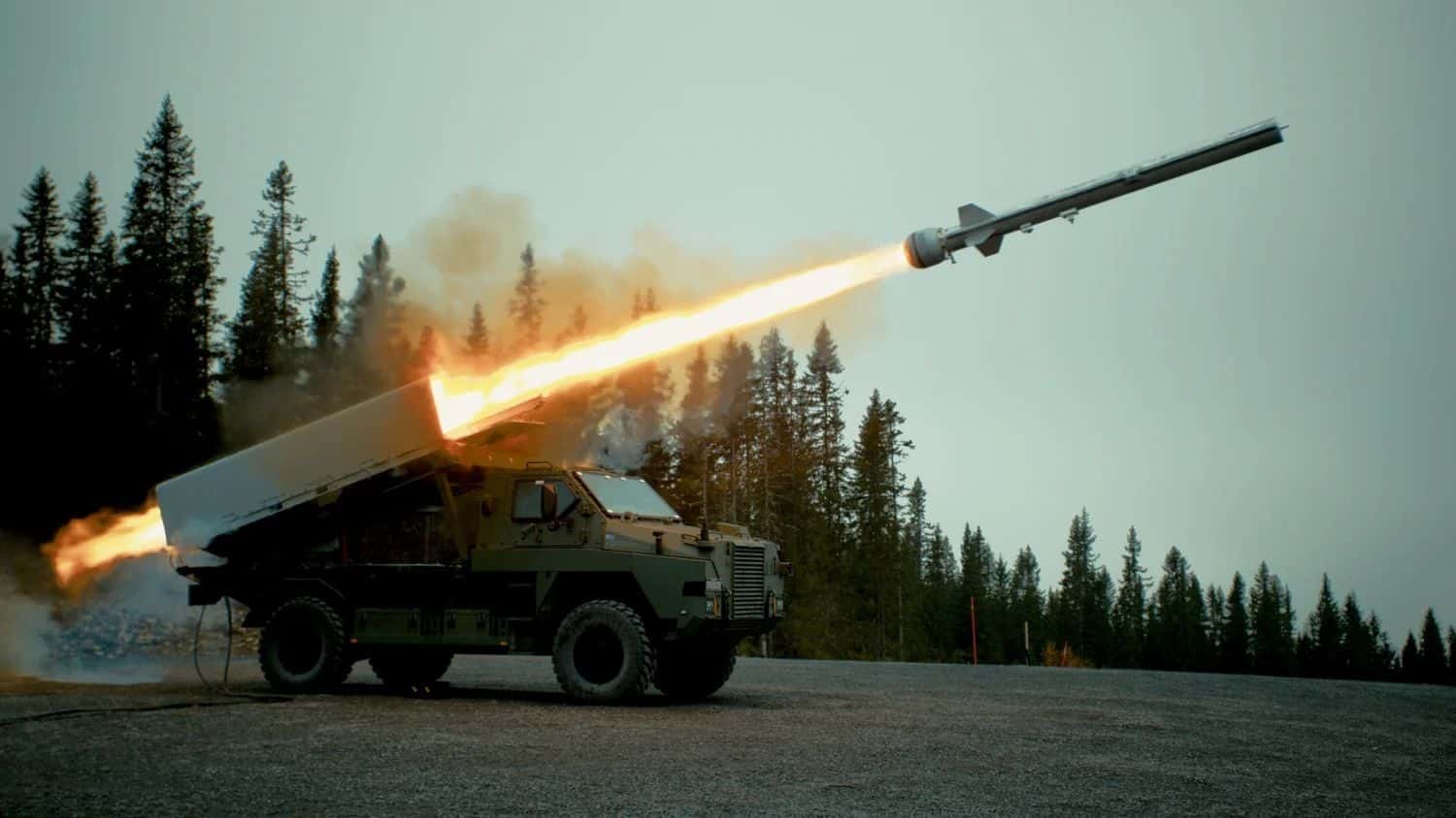 StrikeMaster conducts successful Naval Strike Missile test firing in Norway