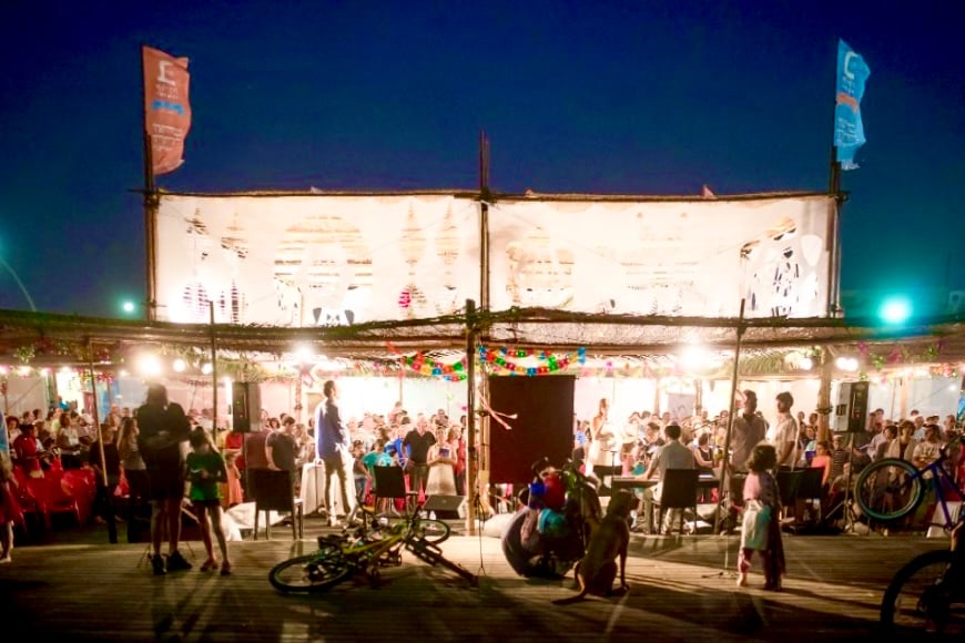 The Blogs: Place for everyone inside a giant sukkah in Tel Aviv | Noah Efron