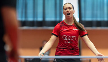 Enisa Sadikovic, hier bei JPEE in Andorra 2025, verlor knapp nach fünf Sätzen gegen Julia Leal bei der EM in Kroatien.