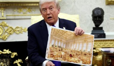 Trump likely to name White House ballroom after himself, officials say