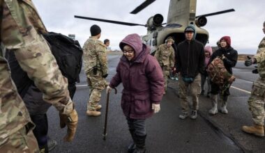 The world has moved on but climate change fueled-storms triggered a humanitarian disaster in Alaska