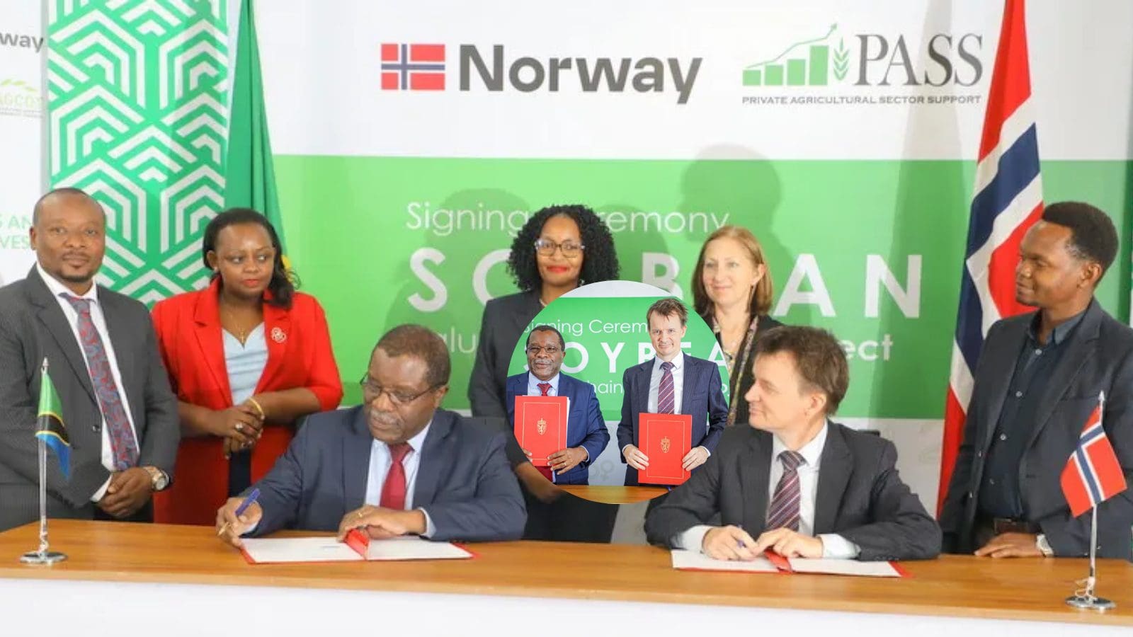 Norway signs US$4.8M agreement to transform  Tanzania’s soybean sector  - Milling Middle East & Africa Magazine