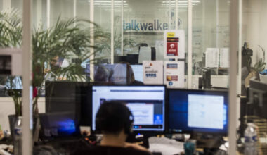 Talkwalker’s Luxembourg offices seen in 2018